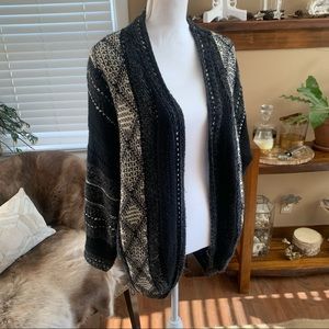 Lush Sweater Geometric Knit